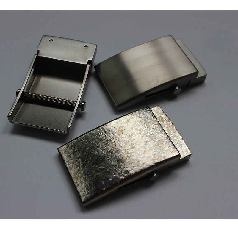 

Pure Titanium Hypoallergenic Belt Buckle Belt Head Leather 3.5/3.8 cm