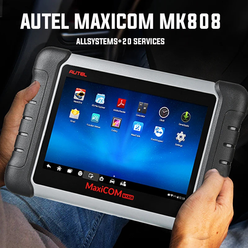 US $459.95 Best Seller Autel MaxiCOM MK808 OBD2 Scanner Automotivo Car Diagnostic Scan Tool OBD 2 Code Reader OBDII Key Coding MP808 DS808
