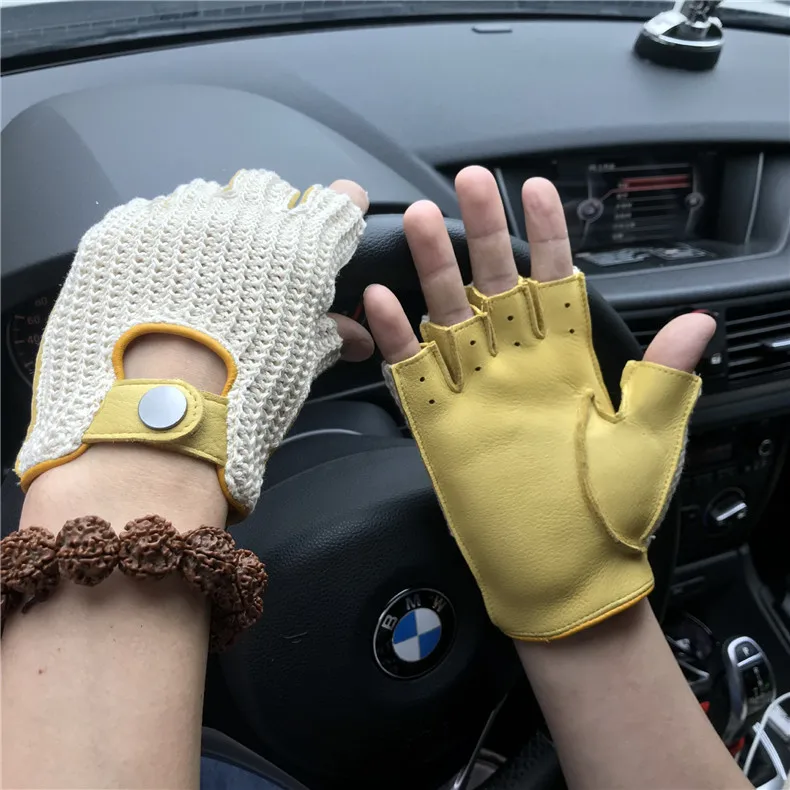 Перчатки из натуральной кожи импортные Deerskin локомотив мужские мотоциклетные перчатки женские перчатки из натуральной кожи для фитнеса Нескользящие AM014A