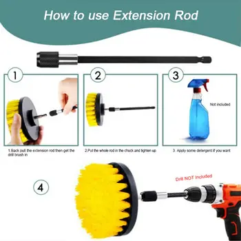 

Cleaning Drill Cleaning Brush Tools Professional 21pcs Drill Attachment