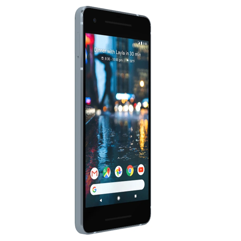 Original Unlocked Google Pixel 2 4G LTE Mobile Phone 5.0'' Display Octa Core Cellphone 4GB RAM 64GB/128GB ROM Android Smartphone giffgaff refurbished phones