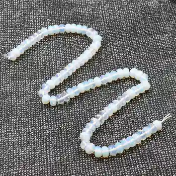 

Wholesale Price Accessories Opal Stone Loose Beads Abacus 5x8mm Crystal Beads for DIY Bracelet Necklace Jewelry Finding 15" B163