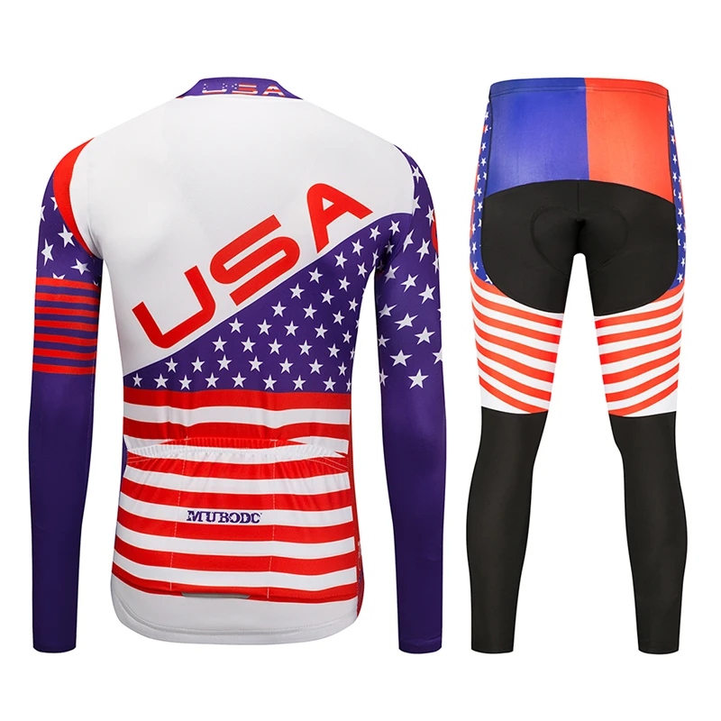 

2019 REVIVAL FITNESS Spring Autumn Long Sleeves Cycling Jersey Set Men Clothing Bike Clothes Wear Bicycle Maillot Ropa Ciclismo