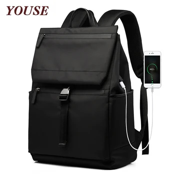 

YOUSE Backpack Outdoor Light Korean Fashion Trend Computer Schoolbag Travel Sports Leisure Bag