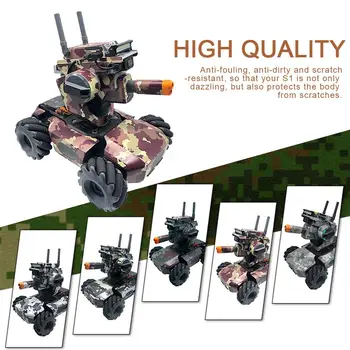 

For DJI Dajiang Mech Master RoboMaster S1 Waterproof Scratch Sticker Body Protection Foil Remote Control Drone Accessories