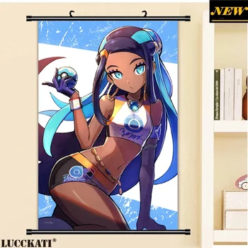 

Pokemon sword and shield Pocket Monsters sexy loli cameltoe animal ears Marie cartoon anime wall scroll poster canvas painting