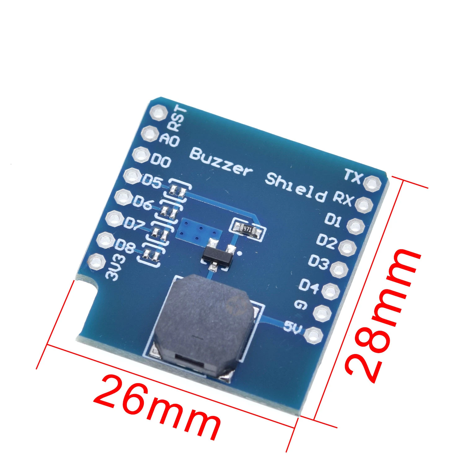 Экран зуммера TZT V1.0.0 для WEMOS D1 mini|d1 mini|wemos d1 miniwemos |