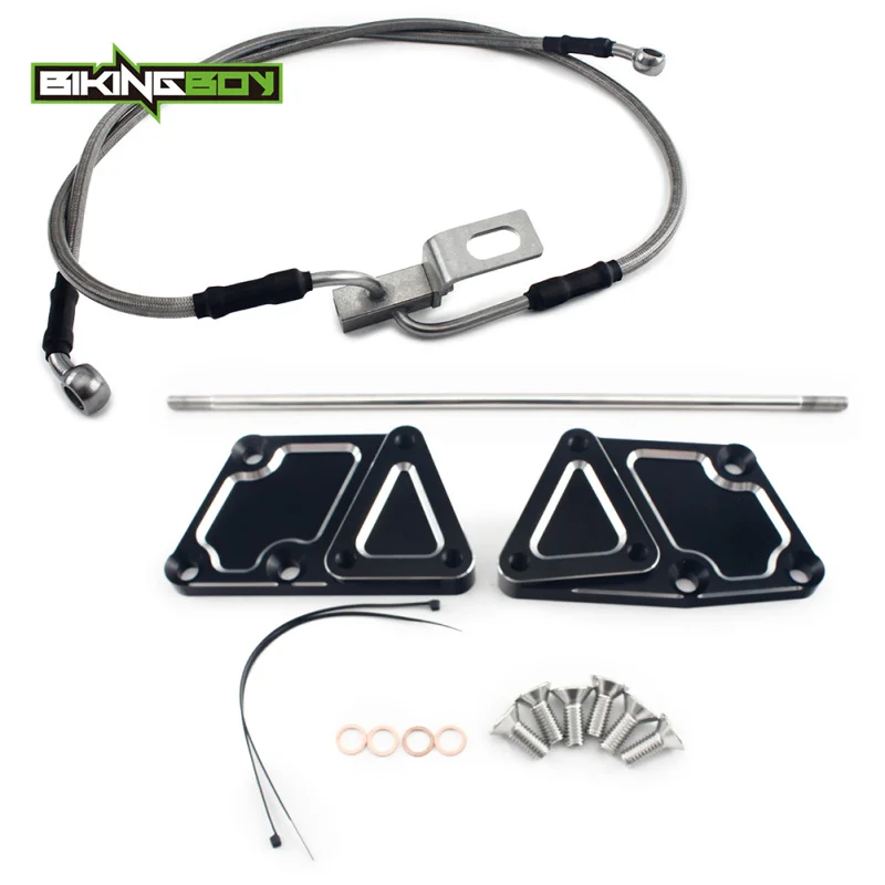 BIKINGBOY " расширение переднего управления для Harley Softail FXSTC FLSTN FLSTC Slim FLS FXST FLSTSE 07-17 16 15 14 13 12 11 10 09