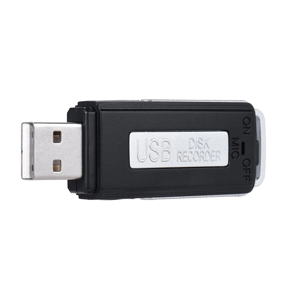ABHU-SK-868 8 ГБ Портативный USB диск аудио диктофон