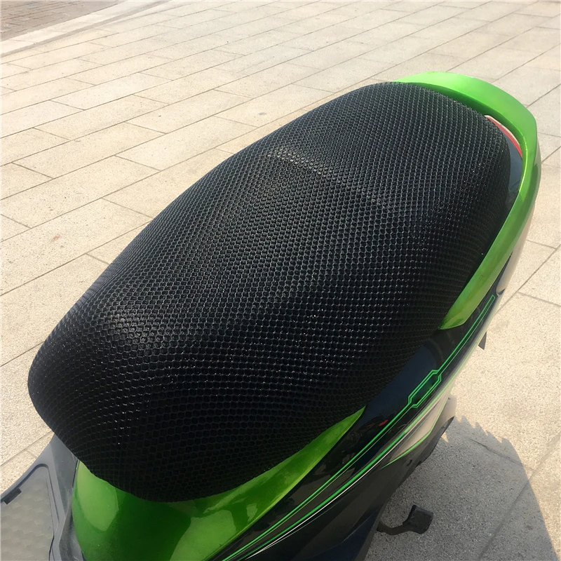 

TiOODRE New 3D Mesh Waterproof Breathable Motorcycle Moped Summer Motorcycle Cushion Anti-Slip Scooter Seat Covers 360 Degree