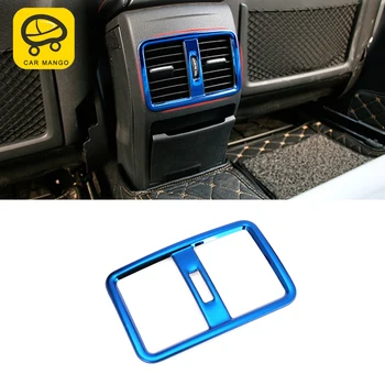 

CarManGo for Mercedes Benz A Class GLA CLA W176 Car Rear Air Outlet Vent Frame Trim Cover Sticker Chrome Interior Accessories
