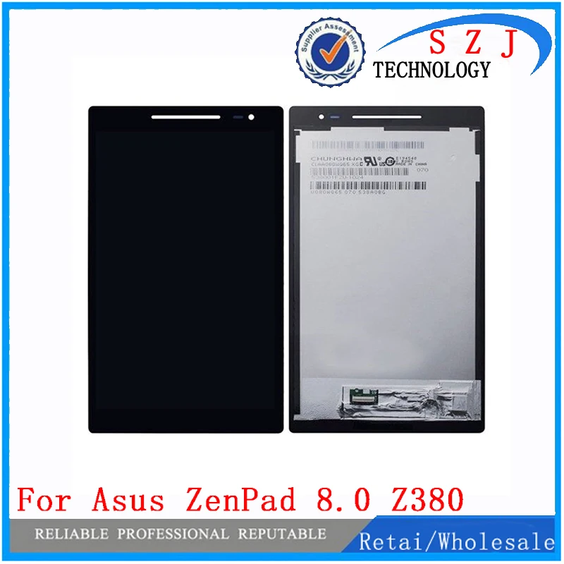 Новые 8 дюймов для Asus Zenpad 0 Z380 Z380KL Z380CX Z380C Z380M P024 ЖК-дисплей дисплей + кодирующий