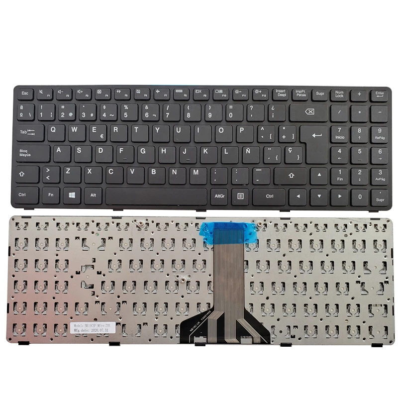 New Spanish Laptop Keyboard For Lenovo Ideapad 100 15 100 15iby 100 15ib B50 10 Sp Black Replacement Keyboards Aliexpress