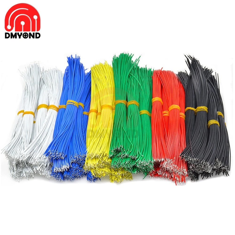 100 шт. 8 см/10 см/15 см/20 см UL1007 провод 24AWG 1 4 мм электронный кабель из ПВХ сертификаты UL