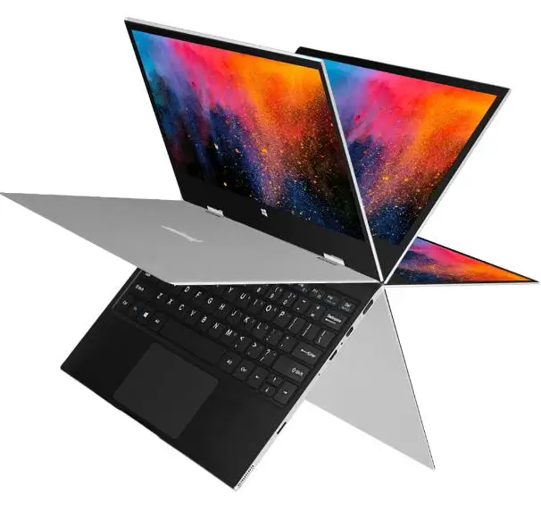 Jumper Ezbook X1 ноутбук 11,6 дюймов Fhd Ips сенсорный экран 360 градусов вращающийся ультрабук 4 Гб+ 128 ГБ 2,4 г/5 ГГц Wifi ноутбук