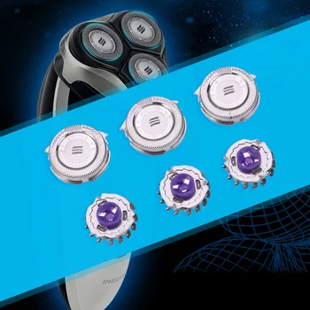 

3pcs Razor Heads Premium Shaving Razor Philips Norelco Durable Net Shaver Head for Philips Norelco