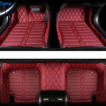

Tane leather car floor mats For toyota prado 120 land cruiser 100 mark x corolla harrier rav4 2018 camry accessories carpet rug