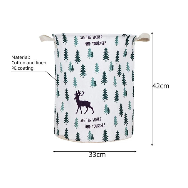 Plegable de la cesta de la colada de gran capacidad cesto para