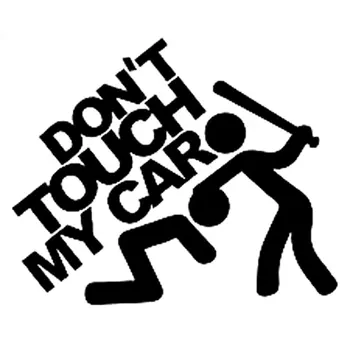 

JDM Don't Touch My Car Vinyl Suv Car Stickers Decals for Bumper Window Motorcycle Bodywork Car Accessories Interior PVC15*13cm