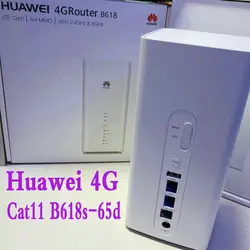 Оригинальный разблокированный huawei B618 B618s-65d LTE Cat11 беспроводной маршрутизатор LTE CPE 600 Мбит/с