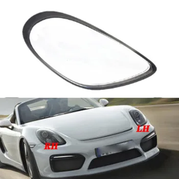 

For Porsche Porsche Cayman 981 Front Headlamps Cover Transparent Lampshade Headlight Shell Mask Protective Cover Glass