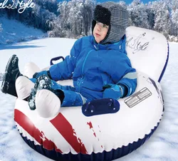 Anneau de Ski gonflable pour jeux d'hiver, accessoires d'équipement de Ski, tapis gonflable pour adultes et enfants, articles Huaxue 