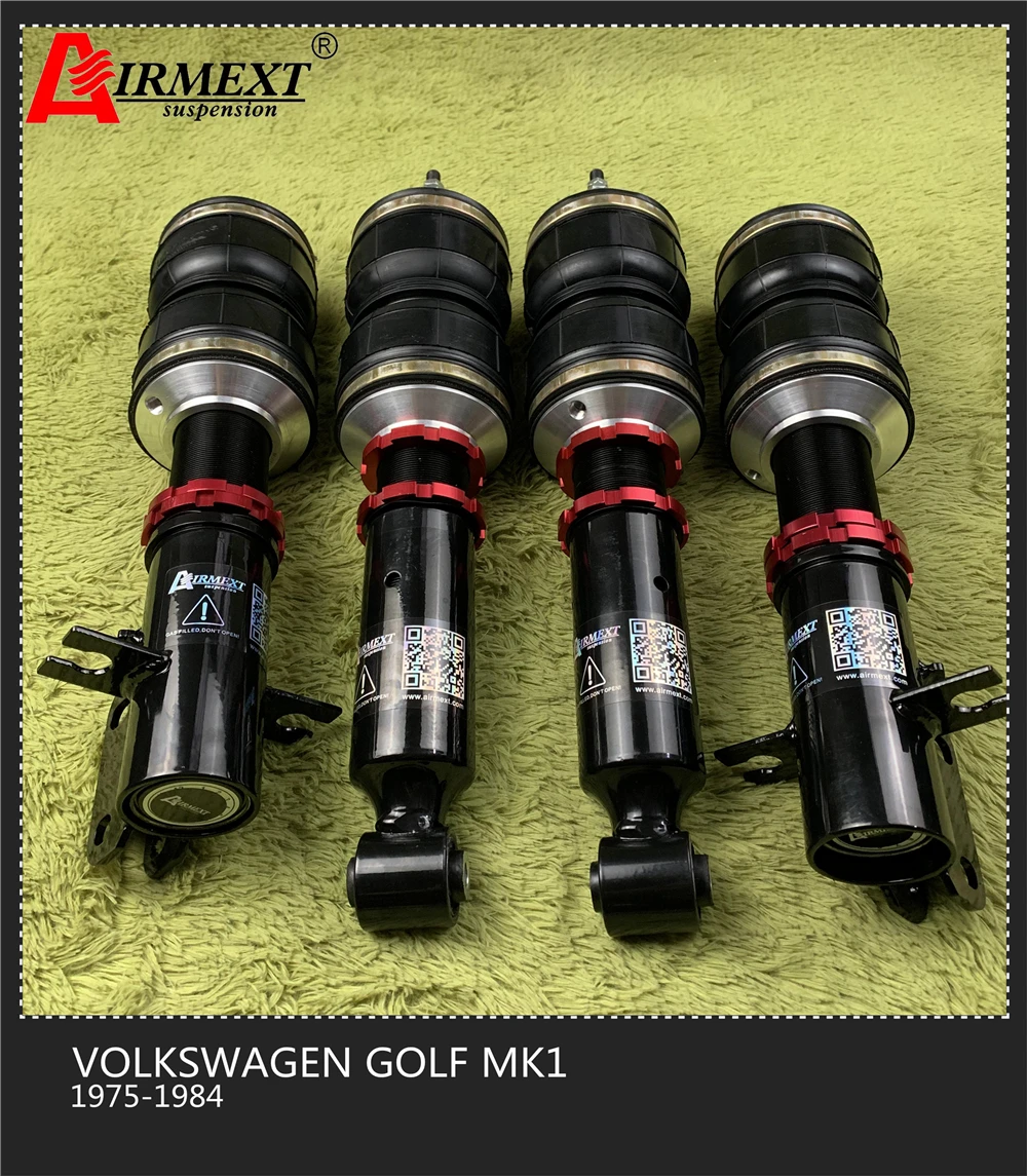 For VW Scirocco MK1(1979~1984) /Airmext air strut pack/ airsuspension /Airstrut/Auto parts/chasis adjust/air spring/pneumatic | Автомобили