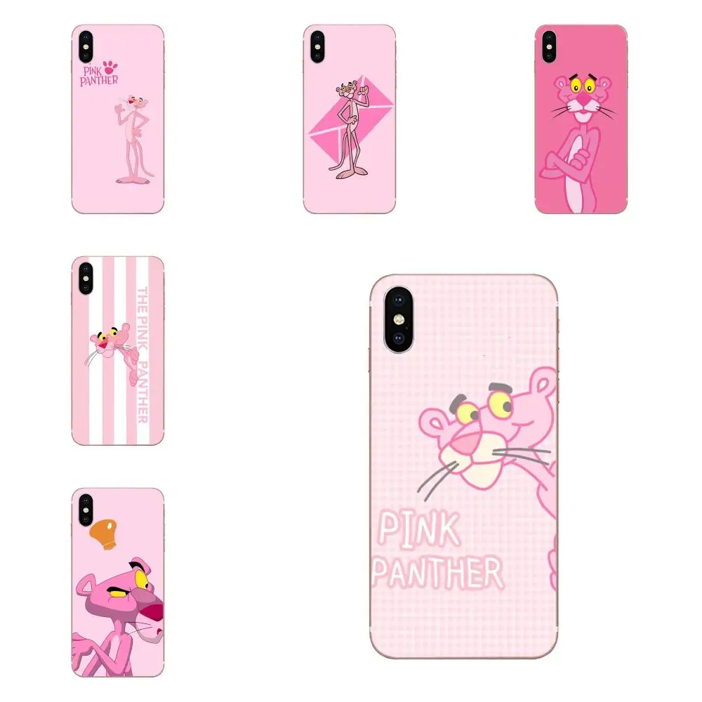 

For LG K50 Q6 Q7 Q8 Q60 X Power 2 3 Nexus 5 5X V10 V20 V30 V40 Q Stylus TPU Cases Capa Cover Kawaii Pink Panther New Multi