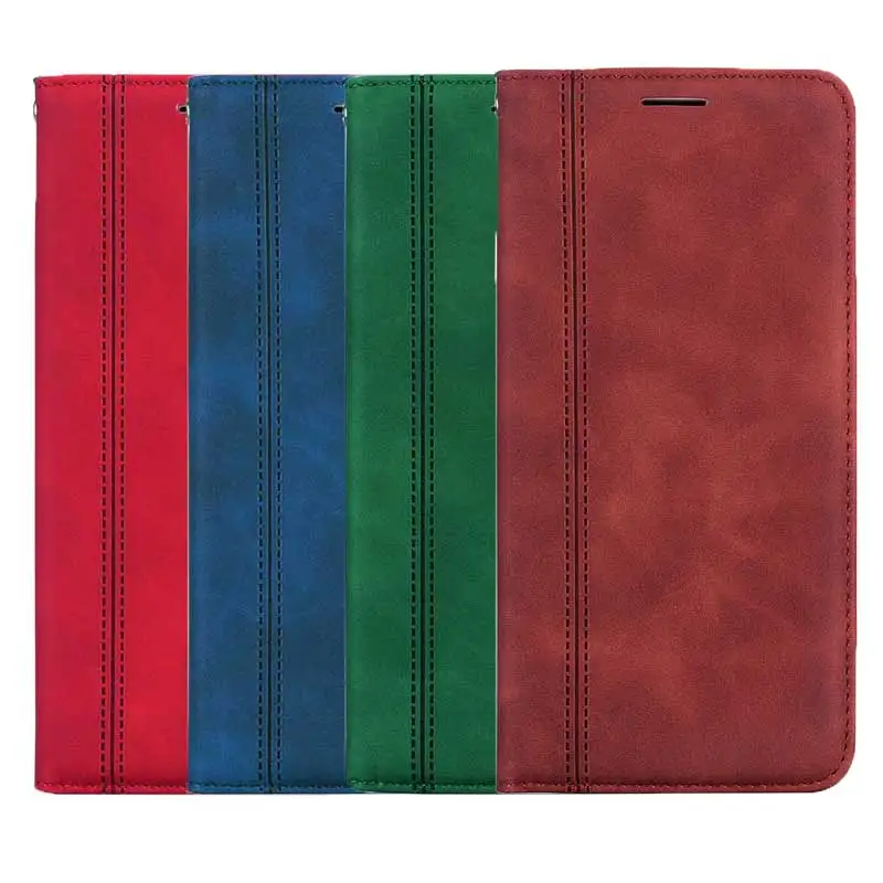 

Flip Case For Xiaomi Redmi 9C Magnetic Leather Wallet Case For Redmi 9C 9 C Luxury Business Card Holder Protection Back Cover
