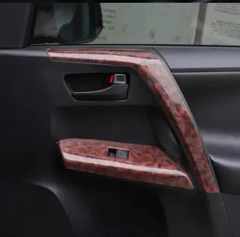 

Imitation Agate Interior Gear Steering Wheel Window Air Outlet Dashbaord Decorated Frame For Toyota RAV4 201516 17 18 19 CAA352