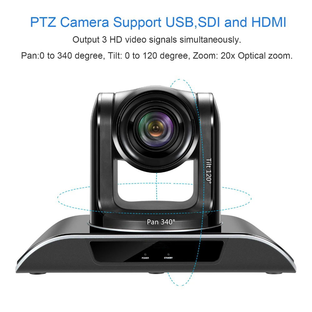 TONGVEO VHD10N 10X зум объектив с автофокусом SDI рыбий глаз камера Full HD1080P PTZ видеокамера