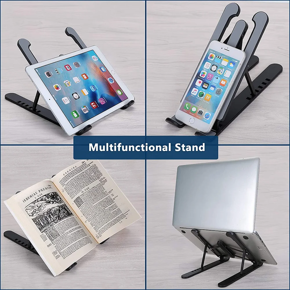 Foldable Laptop Stand Portable Notebook Support Base Holder Adjustable Riser Cooling Bracket for Laptop & Tablet Accessories