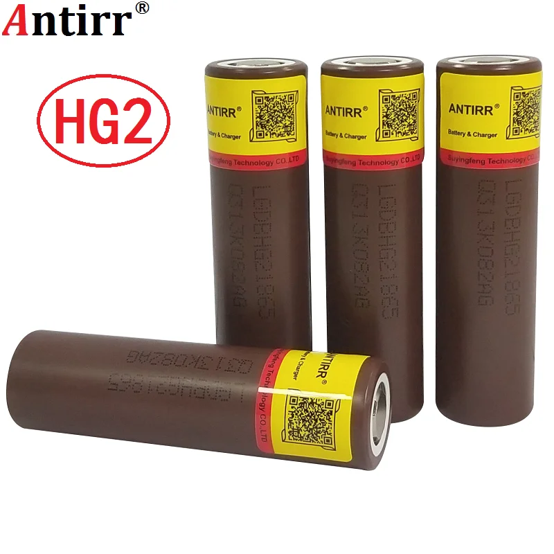100% Новый оригинальный HG2 18650 3000mAh аккумулятор 18650HG2 3 6 V разрядка 20A для hg2