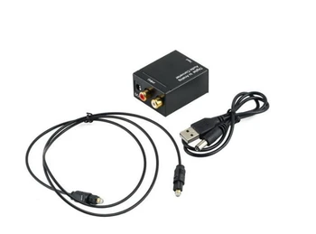 

Digital Adaptador Optic Coaxial RCA Toslink Signal to Analog Audio Converter Adapter Cable