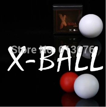 

X-Ball(red/white ) Magic Tricks Stage Street Magia One to Four Ball Magie Illusion Gimmick Props Accessories for Magicians