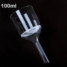 100 мл песочный сердечник Воронка кислотостойкое стекло фильтр бактериальная Воронка G1 G2 G3 G4 G5