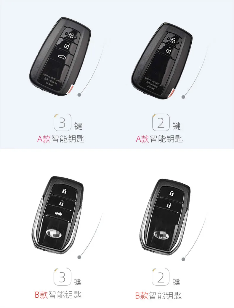 Crazy Horse Custodia In Pelle Chiave Dell'automobile Per Toyota Prius CHR C-HR Camry 2017 2018 2019 Remote Protegge La Copertura del Sacchetto del Keychain accessorio Auto 6 Crazy Horse Custodia In Pelle Chiave Dell'automobile Per Toyota Prius CHR C-HR Camry 2017 2018 2019 Remote Protegge La Copertura del Sacchetto del Keychain accessorio Auto - H6a3d4dd4af5d4903b65ba6e59811f247j