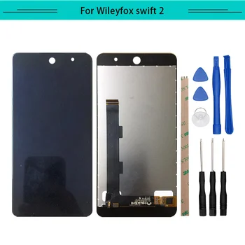 

3pcs/lot Wholesale For Wileyfox Swift2 Swift 2 Plus LCD Screen+Touch Screen+tool kit Display Digitizer Assembly Free Shipping