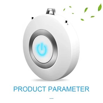 

Wearable Air Purifier Necklace Mini Portable USB Air Cleaner Negative Ion Generator Low Noise Air Freshener Fight Flu