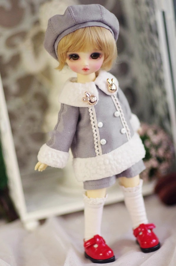 1/6 BJD SD кукла мини одежды зимний костюм для кукла 1/6 одежды