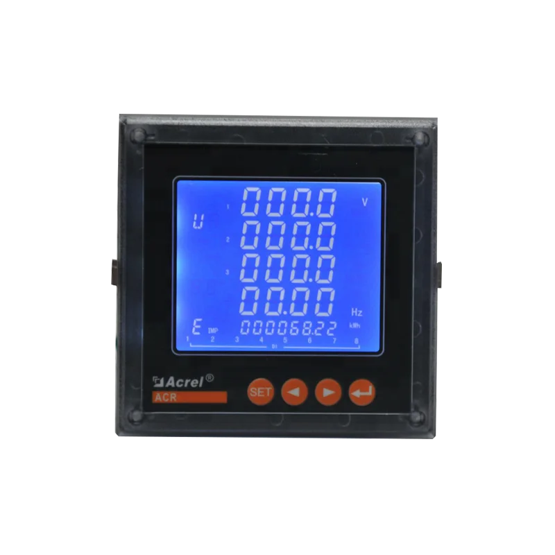 multifunction ac 4 quadrant electric energy 2-31 harmonic metering energy meter / power meter