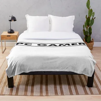 

Soft Blanket for Bed Sherpa Flannel Fleece Blanket Home Travel Sofa Soft Throw Blanket Pc Gamer T Shirt Black