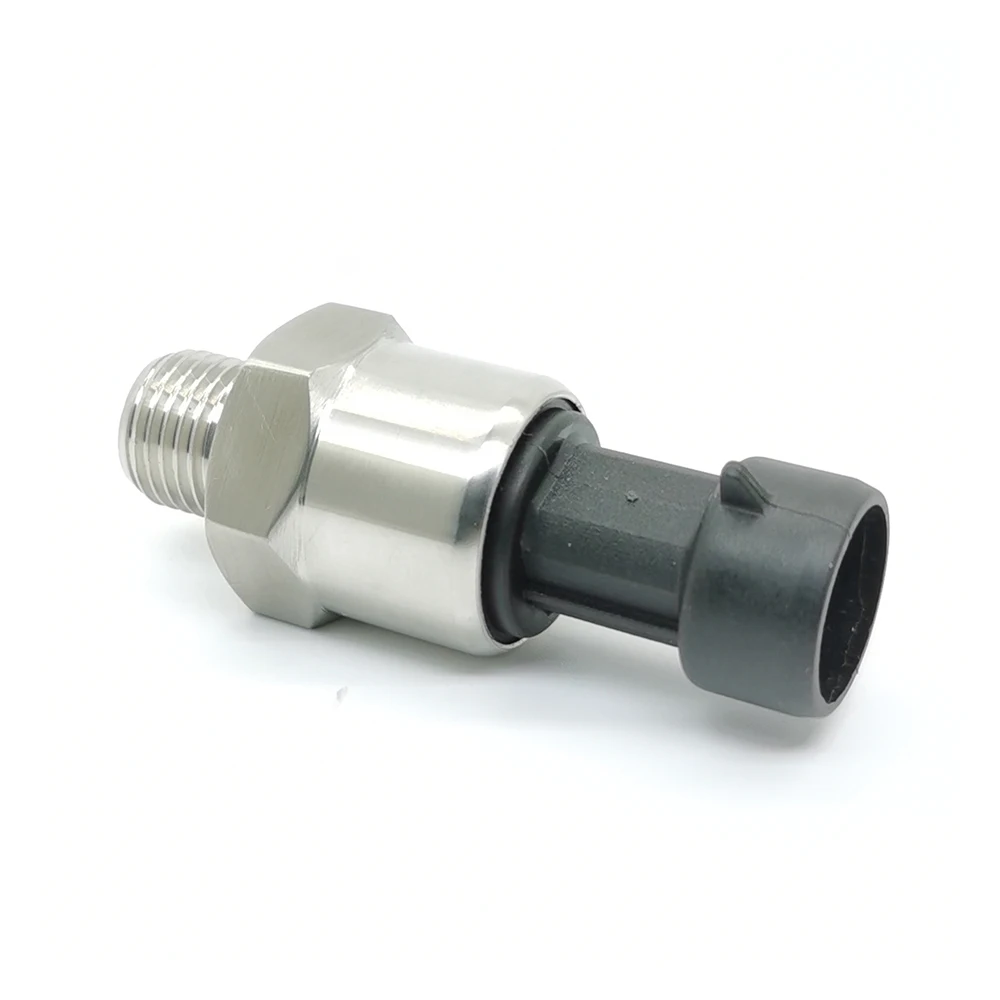 Pressure Sensor Transducer Transmitter for Water Oil Fuel Gas Air Car G1/4 1.2Mpa 174psi 5-12VDC Ceramic Chip Stainless Steel