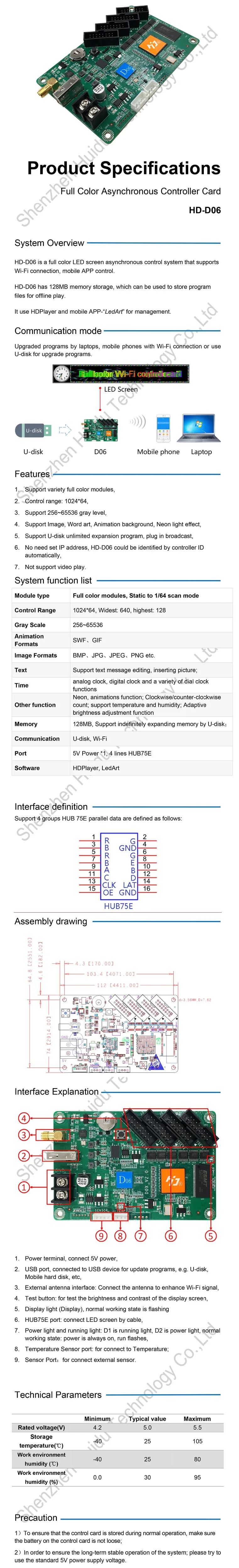 HD-D06 Specification V2