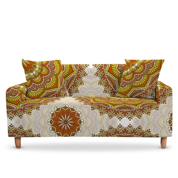 

Bohemia Stretch Sofa Cover Cushions Armchair Covers Elastic Case On The Corner Sofa Cover For Living Room Home Decoration