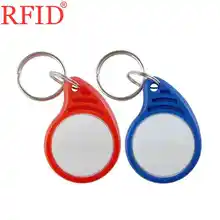 ID 125 кГц EM4100 31X30,4X7,2 мм только для чтения RFID карты RFID цепь для ключей брелок Токен кольцо Бесконтактный чип карты контроля доступа 20 шт