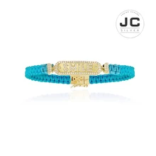 Новые модные подвески серебро 925 оригинальная гравировка, Лагуна «смайлик» макраме браслет для женщин с монологотипом Гламурные циркониевые ювелирные изделия