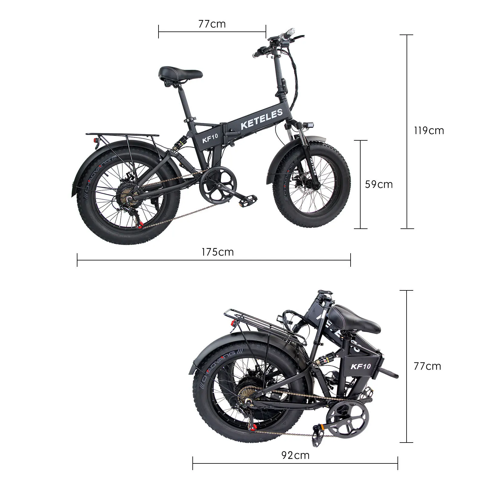 20 Inch Electric Bicycle 1000W Land Cruiser 4.0 Fat Tire E Bicycle Lithium Snow Bicycle 48V E Bike