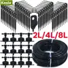 KESLA Greenhouse Drip Irrigation 4-way 3/5mm Drip Arrow 2-way Transmitter Irrigation Watering System for Bonsai Garden 10/20set ► Photo 1/6