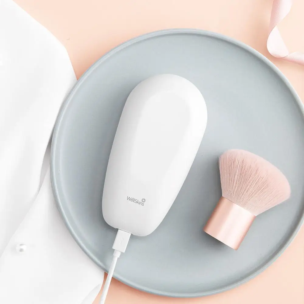 MI Mijia Wellskins отрицательный расческа-ионизатор портативный расческа для волос USB перезаряжаемая красота анион уход за волосами Массаж головы Антистатическая расческа